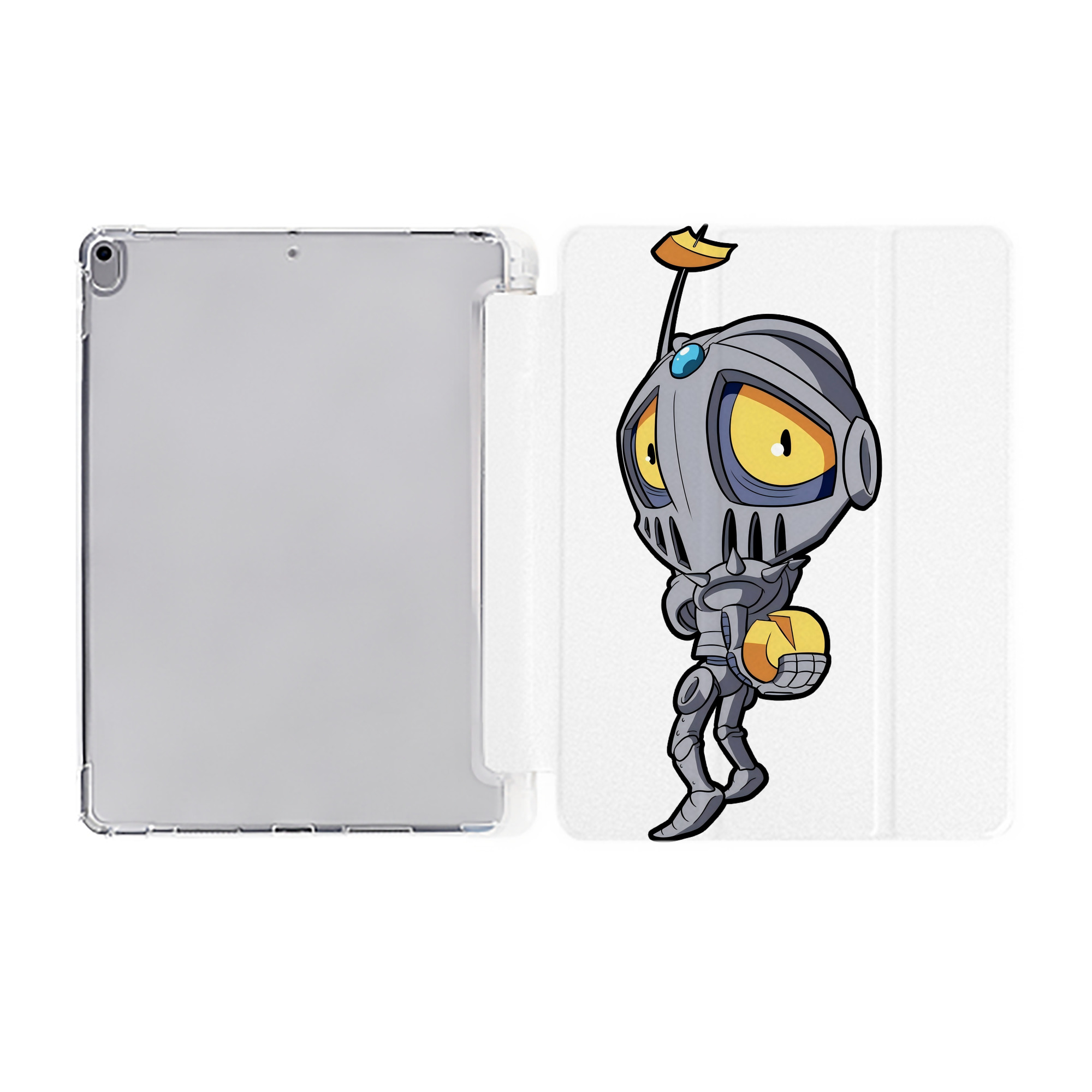 （画像用） ジョジョの奇妙な冒険 JoJo's Bizarre Adventure IPad ケース ペン収納付き 三つ折りスタンド PUレザー×シリコン 対応機種9.5/10.5/10.9インチ